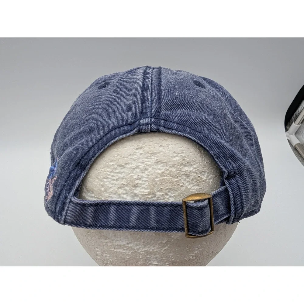 Home Free Zion National Park UT Embroidered Floral Washed Navy Blue Dad Hat Cap